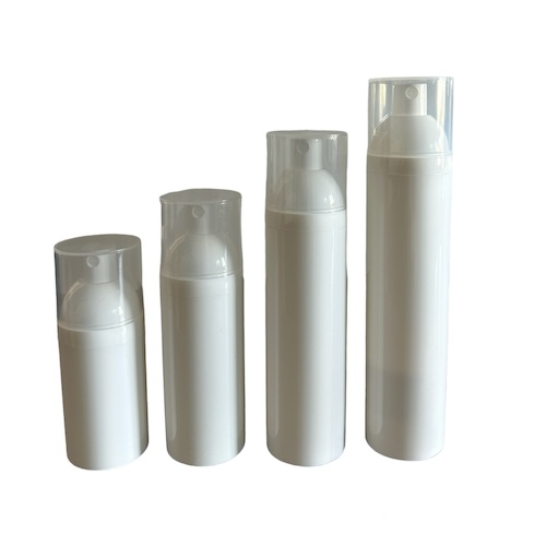 All Plastic Airless Bottles, 30ml, 50ml, 80ml, 100ml, 96037A